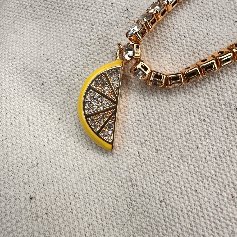 Kurt Geiger Lemon Necklace NWT - Picture 2 of 5